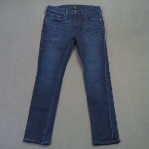 Paige Jeans Men's 31x30 Blue Federal Jaydon Slim Straight Denim